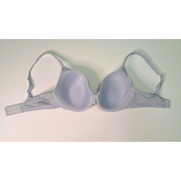 Victoria's Secret Body by Victoria 32DD Lt Blue Lined Perfect Cvg Bra Underwire - Picture 3 of 5